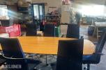 Konferansebord med 6 stoler